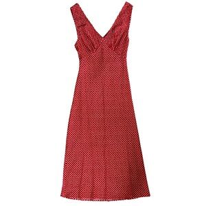 Réalisation Par The Stephanie Red Midi Dress